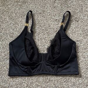 Victoria’s Secret Elegant Black Lace Bralette, 36DD